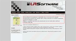 Desktop Screenshot of lrsoftware.cz